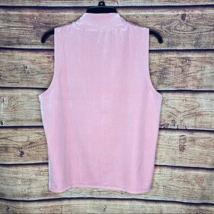 J. Crew Tops - NWT J. Crew dusty rose pink velvet turtleneck tank J. Crew Tops - NWT J. Crew dusty rose pink velvet turtleneck tank